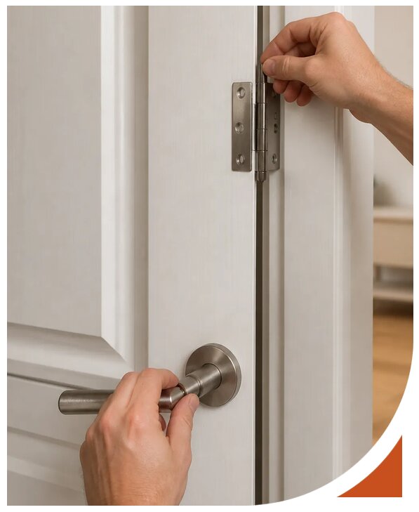 Ремонт замка входной двери после попытки вскрытия в Ишимбае